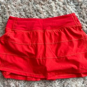 LULULEMON Pace Rival Mid-Rise Skirt 12"